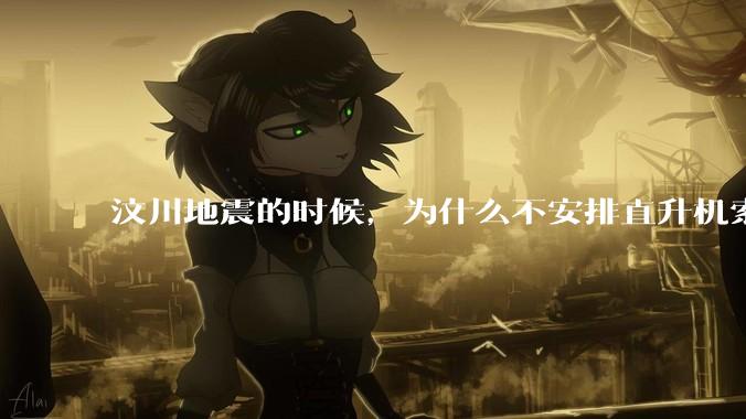 汶川地震的时候，为什么不安排直升机索降而要用运输机空投十五勇士呢？
