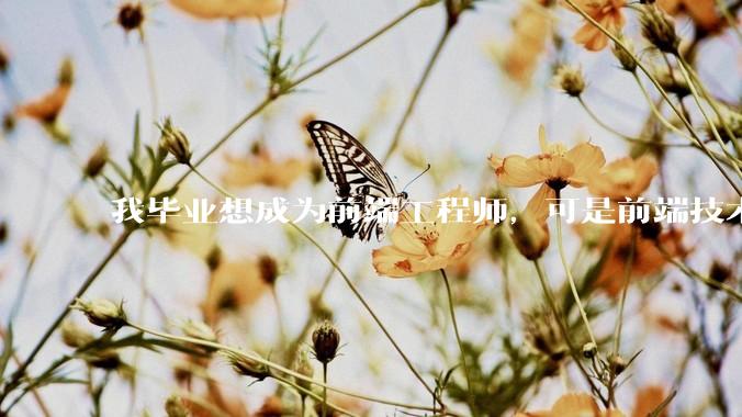 我毕业想成为前端工程师，可是前端技术太多，越学越多，可是我想成为技术强的人，又很无助，怎么办?